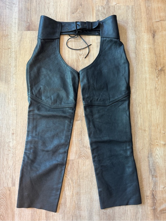 Interstate Leather Other - Men's Black Leather Chaps Pants